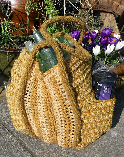Green Ginger Crocheted Shopping Bag