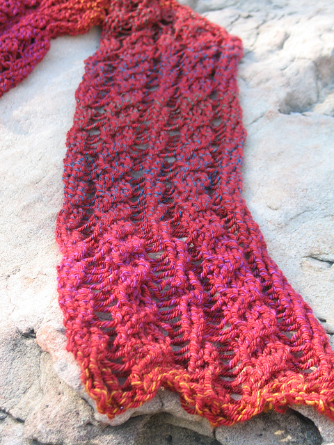 Red Haute Scarf