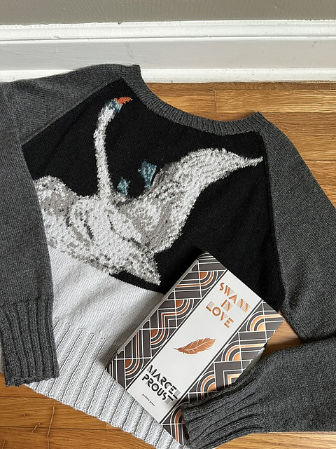 Ravelry: the swans sweater pattern by Sarabeth Hall