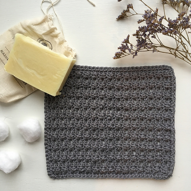 Berry Row washcloth