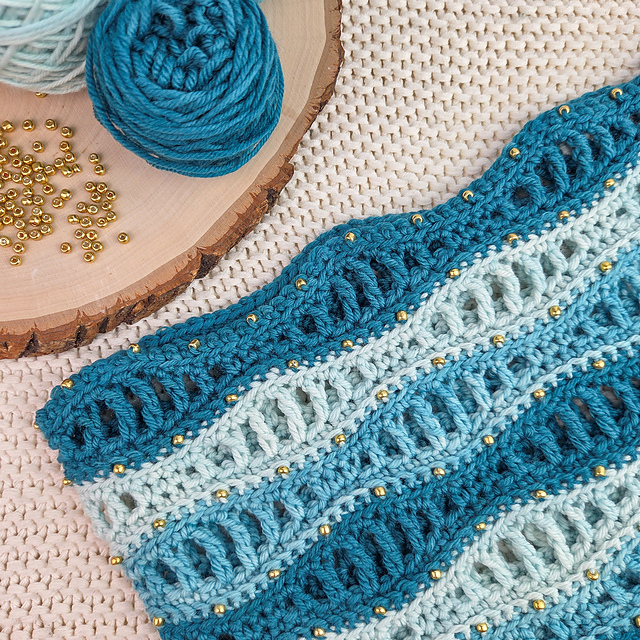 Treasure Hunt Cowl - Crochet