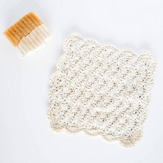 Flower Washcloth