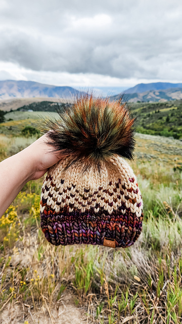 Mountain Range Beanie