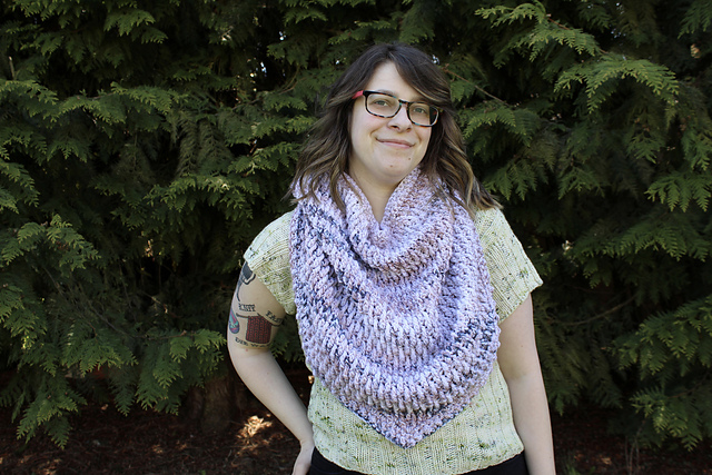 Ripple in Time Shawl