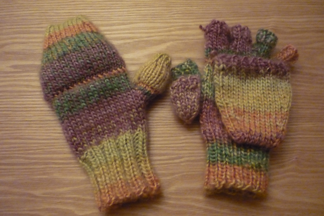 Aran Fliptop and Flip-thumb Gloves