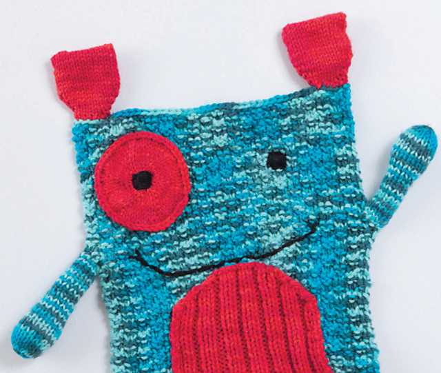 Snuggly Monster Blankie Friend