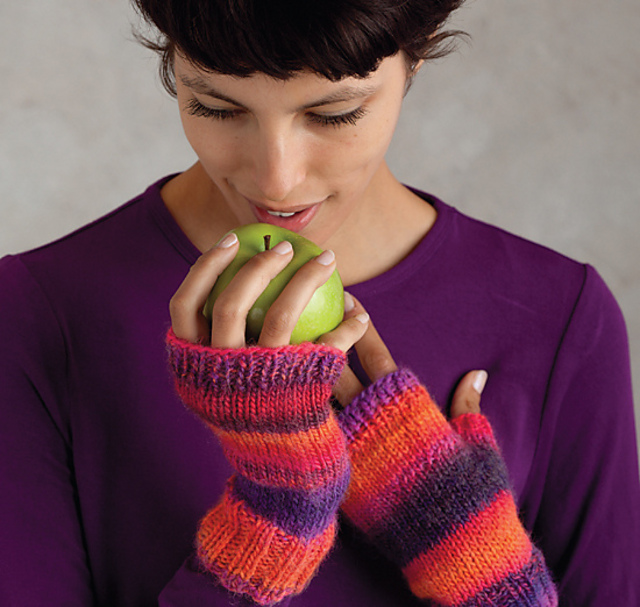 Basic Fingerless Mittens