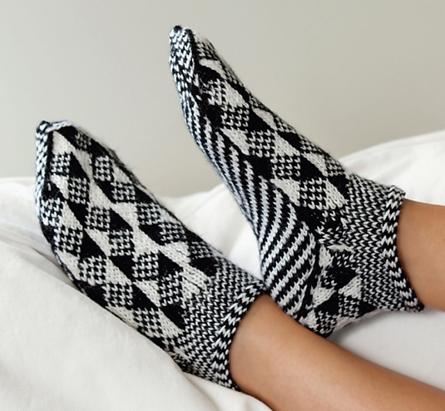Optical Illusion Slippers