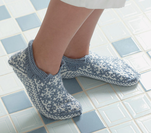 Snowflake Slippers