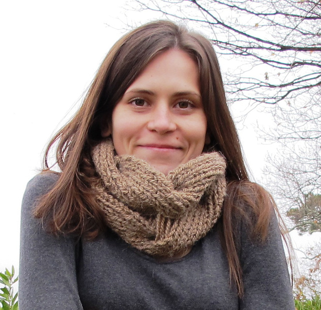 Reversible Cables Infinity Scarf or Cowl