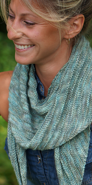 Good to the Last Drop, 3 Easy Side to Side Shawls