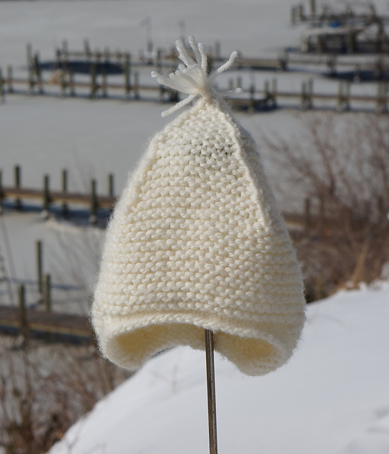 Ravelry sarahmontie's Hat 5 for 2015 Garter Ear Flap Hat