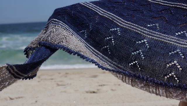 Sand Castles Shawl