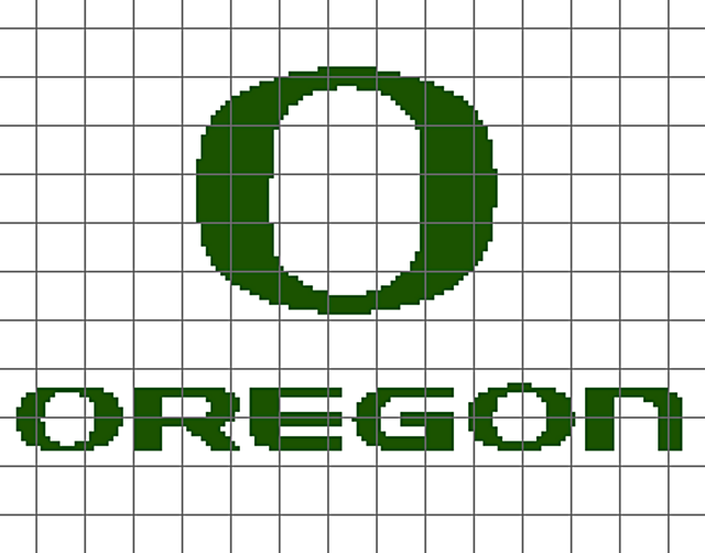 Oregon Ducks Graph/Chart