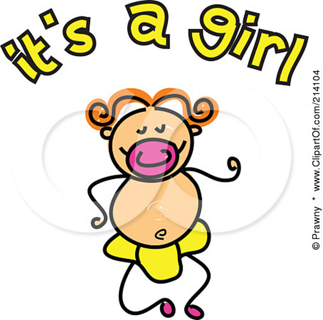 It's A Girl Graph