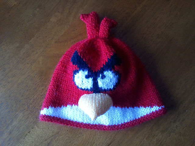 Red Angry Bird Hat