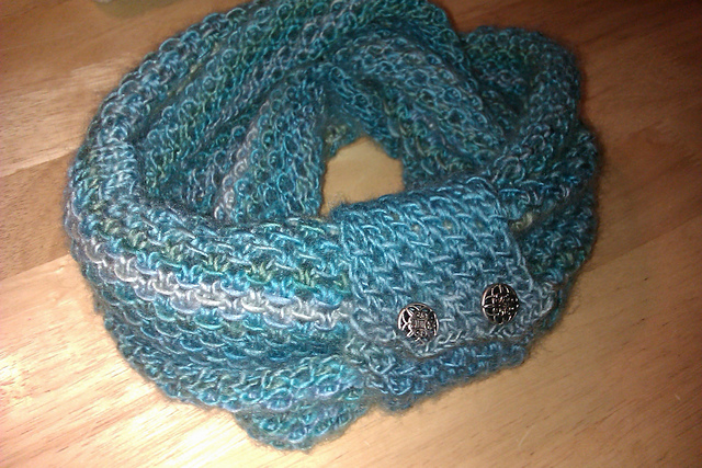 Lace Mesh Cowl