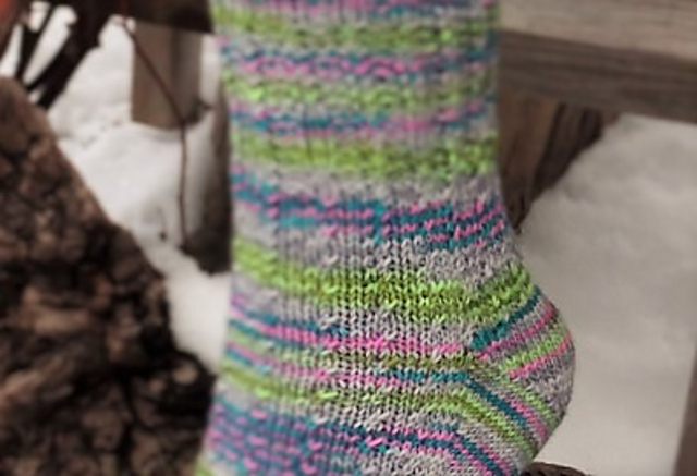 Olive Ewe Toe-up Heel