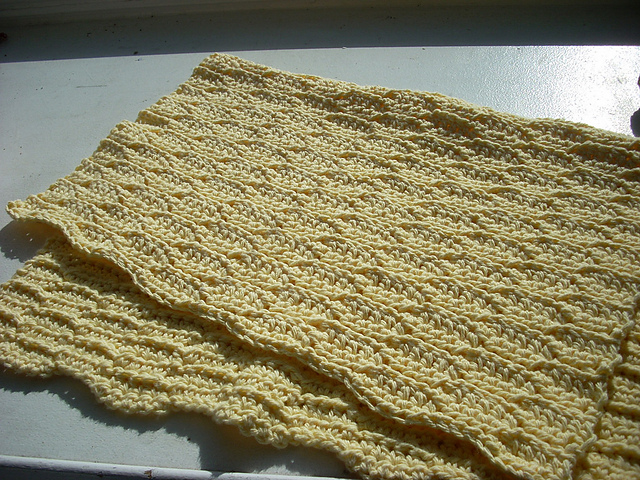 Waves of Sunshine Dish Towel