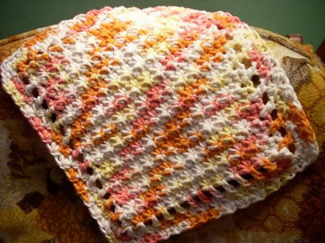 Little Starbursts Dishcloth
