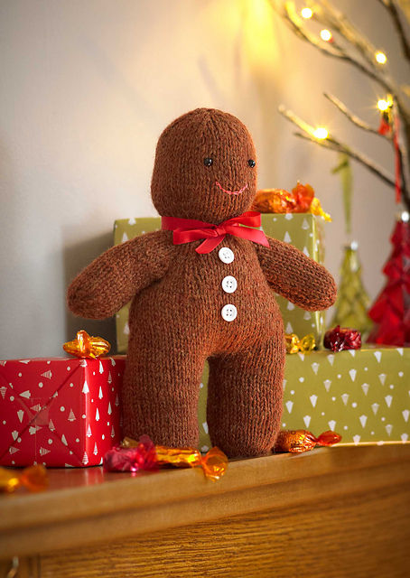 Ravelry: Gingerbread Man Toy pattern by Zoë Halstead