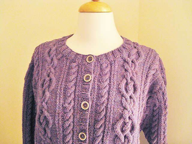 Sara Lee Print Cardigan Plus