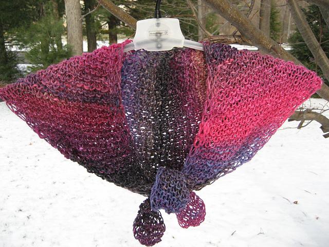 Silk Garden Shawl