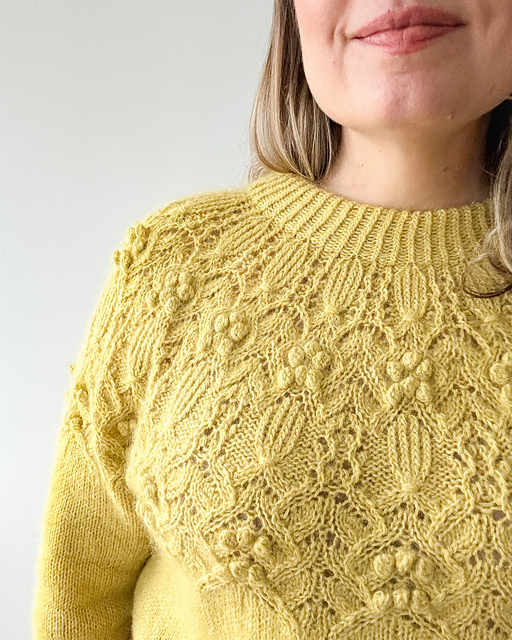 Ravelry: Rococo mohair pullover pattern by Sari Nordlund