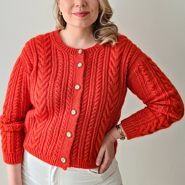 トップス The Viridi-anne ramie yarn cardigan THE VIRIDI-ANNE（ザ ヴィリディアン） TVA 24AW PLATING STITCH