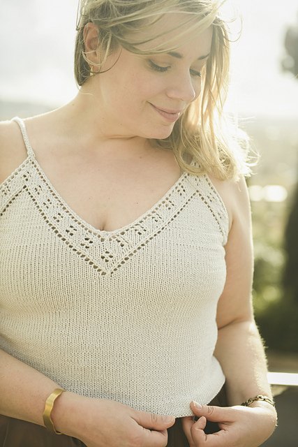 Ravelry: Aurora camisole pattern by Sari Nordlund