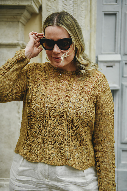 Ravelry: Mellonia pullover pattern by Sari Nordlund