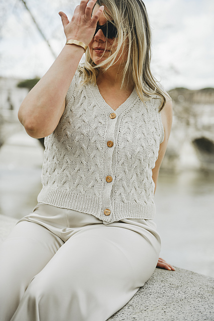 Ravelry: Pomona vest pattern by Sari Nordlund