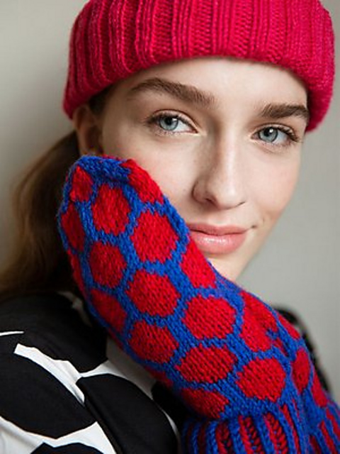 Puolukka mittens