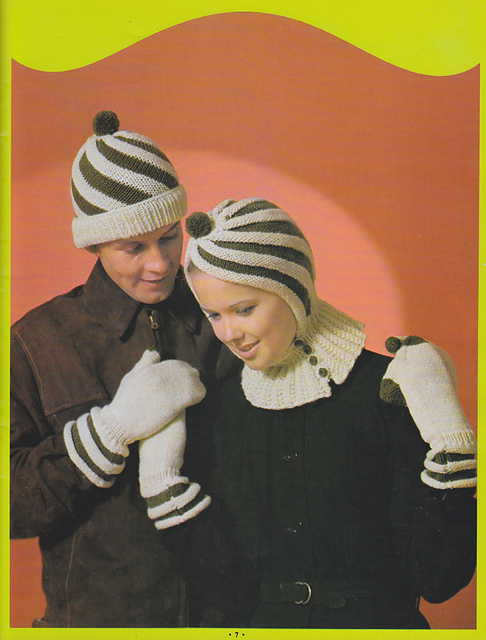 Swirl Hats and Mittens