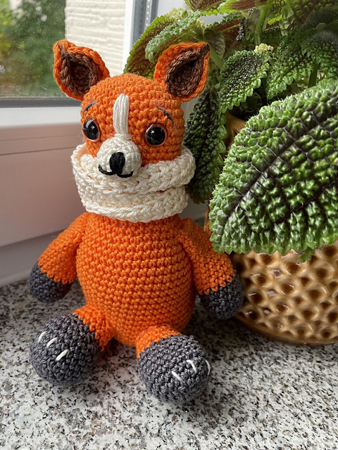 Kleiner Häkelfuchs