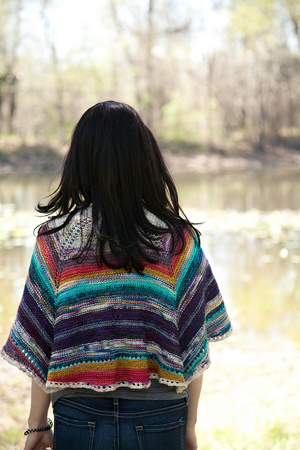 Magic Ball Shawl
