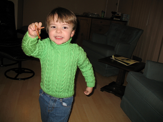 Simple Cable Sweater (Project #5)
