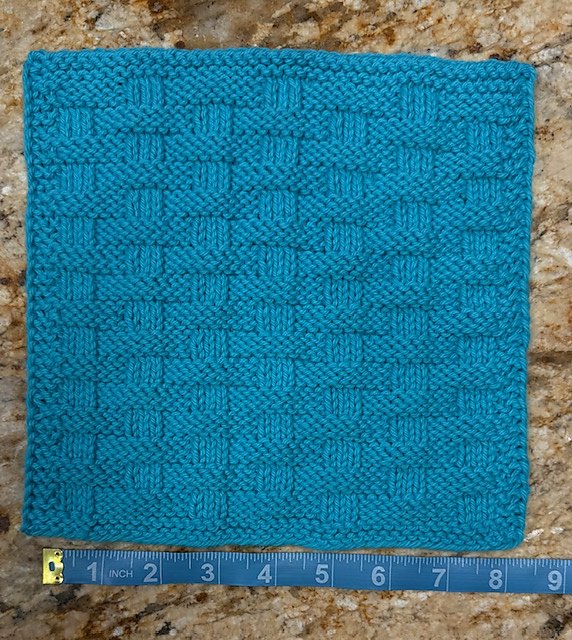 Pie Crust Baby Washcloth