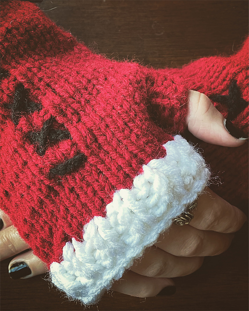 Corset Style Fingerless Mittens