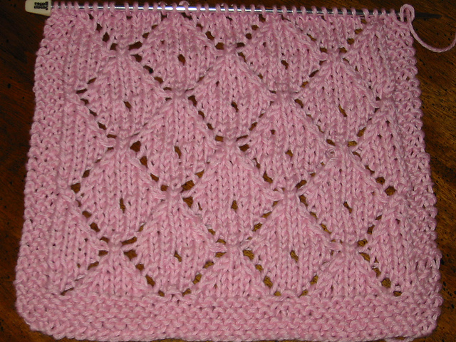 Silk Merino Diamond Lace Scarf