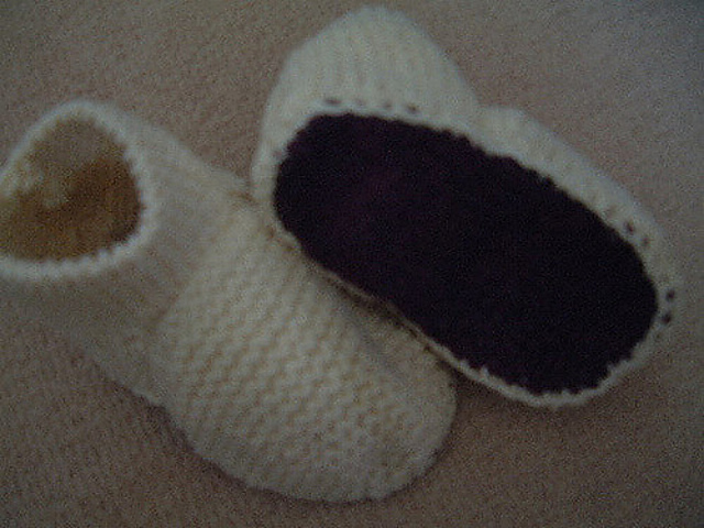 Textured Baby Bootees