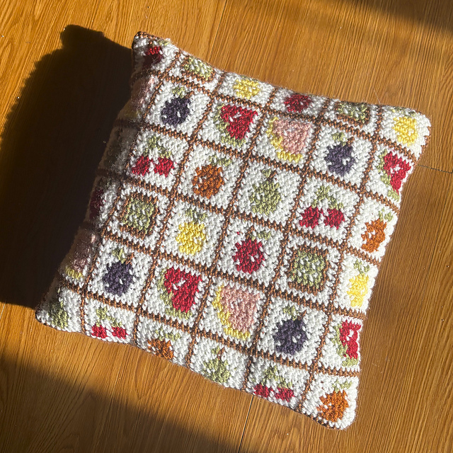 Fruit Basket Pillow