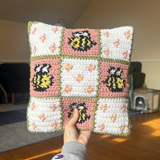 Busy Bee Pillow