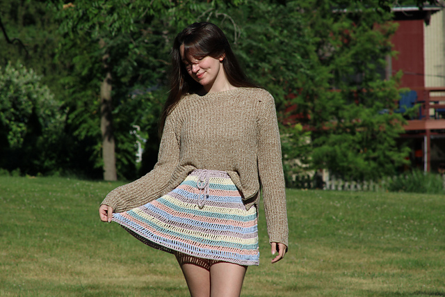 Ravelry: Sunbeam Skirt pattern by Savannah Price