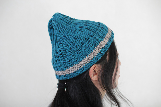 Pointed Rib Hat