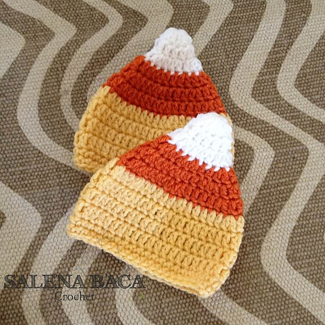 Ravelry: Candy Corn Hat pattern by Salena Baca