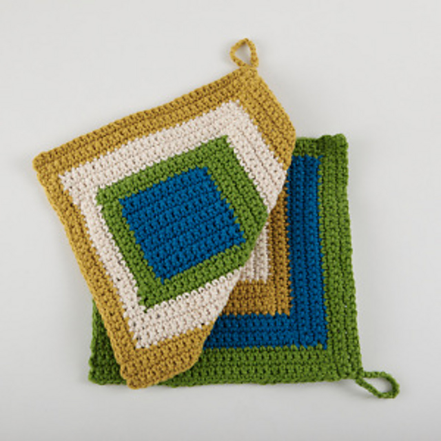 Cool / Warm Graphic Dishcloths