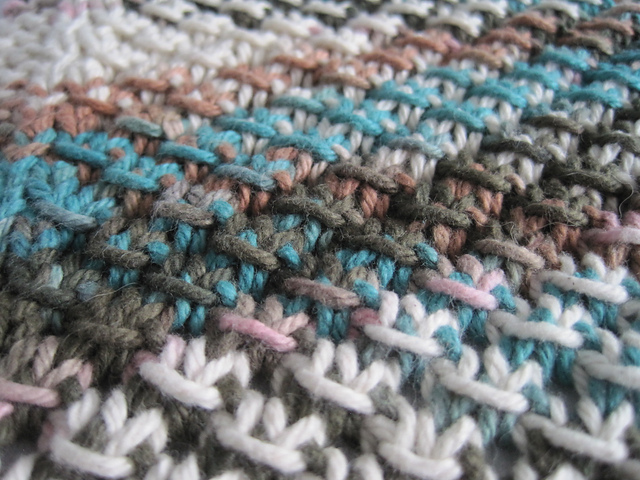 Simple Straight Knit Textures Dish Cloths