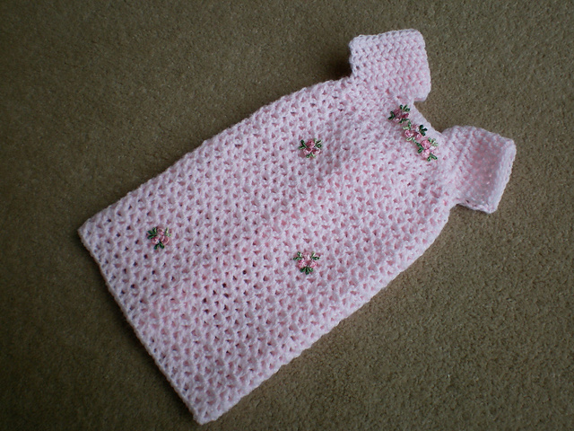 Cuddles Crochet Gown