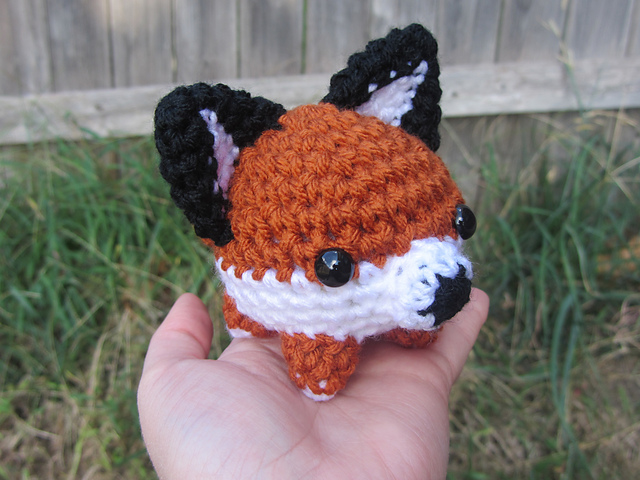 Blob Fox Amigurumi